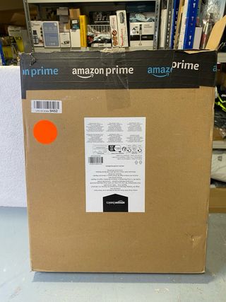 Assento de Sanita Oval Amazon Basics Branco