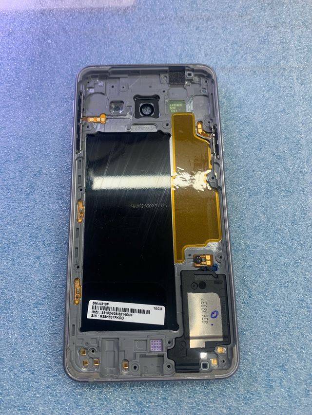 Marco y Tapa Trasera Samsung Galaxy A3 Negra