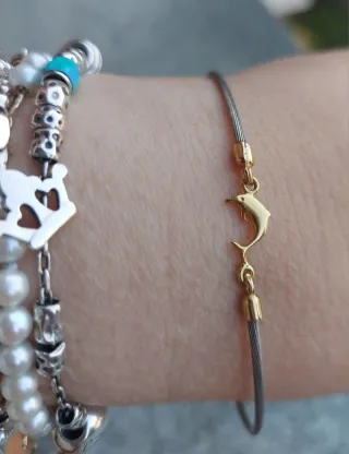 Bracciale Oro Giallo 750 con ciondolo