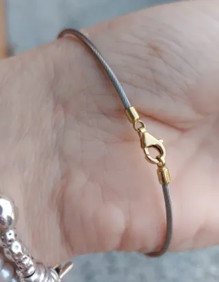 Bracciale Oro Giallo 750 con ciondolo