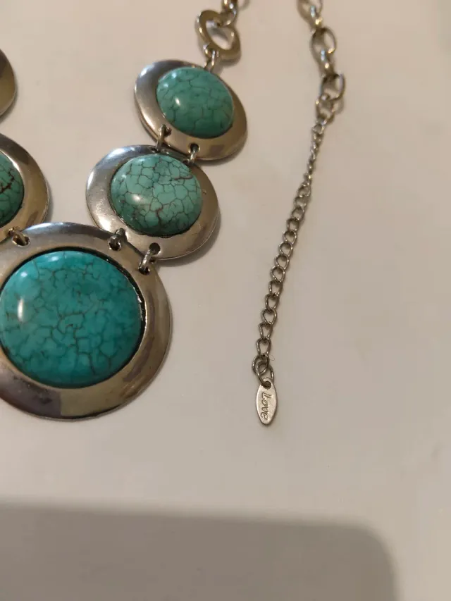 Set gioielli argento e turchese