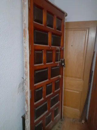 Puerta madera antigua 2x0,80