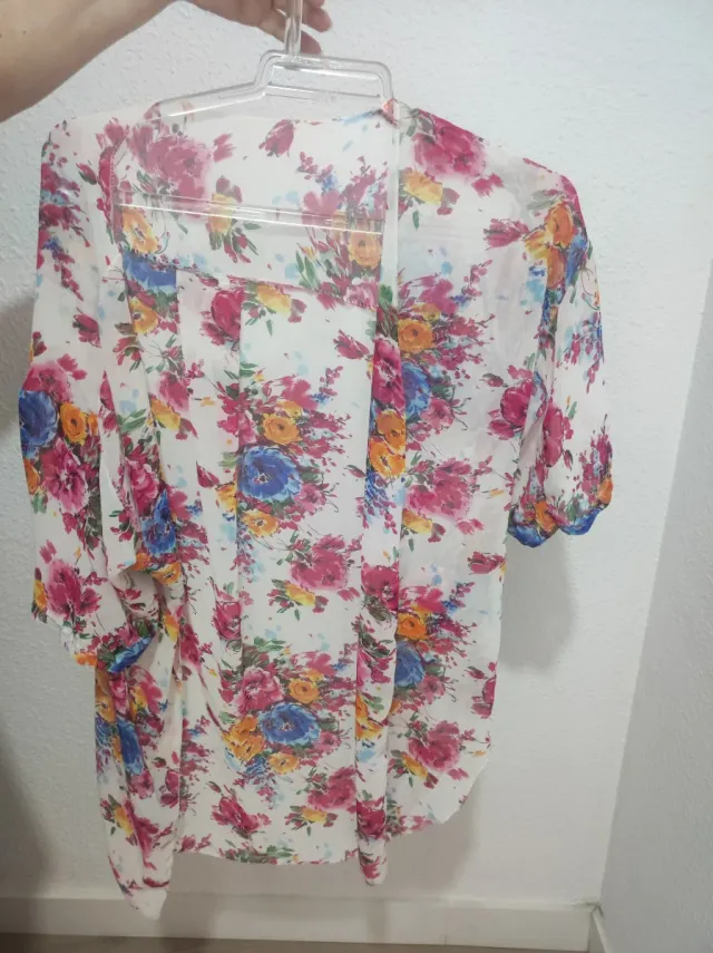 Camisola flores Italia Talla 6