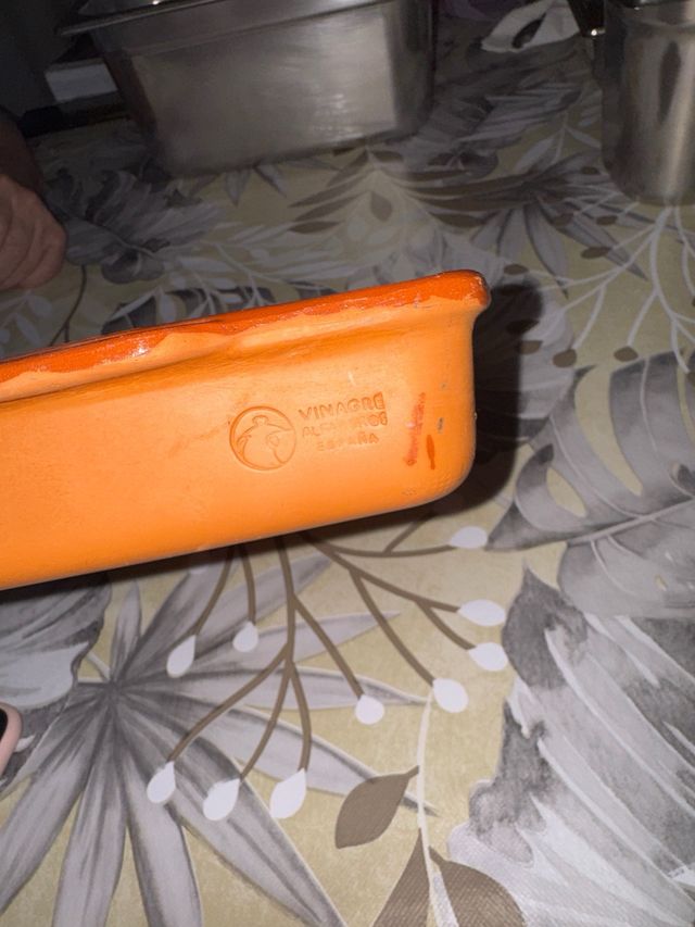 Cazuela de barro para horno