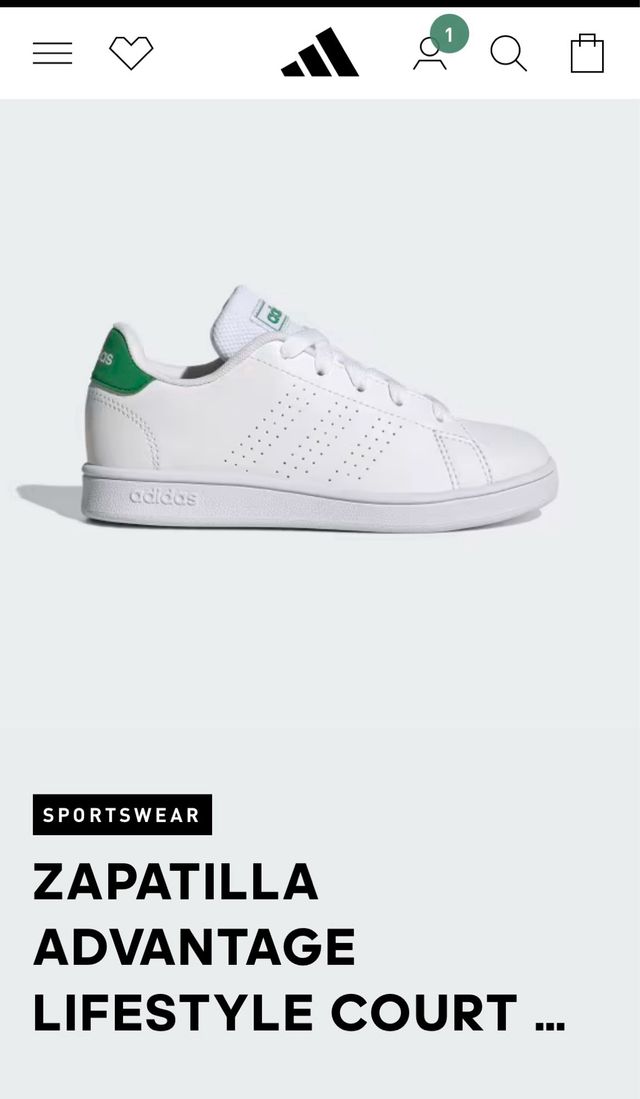 Deportivas Adidas Talla 38.5