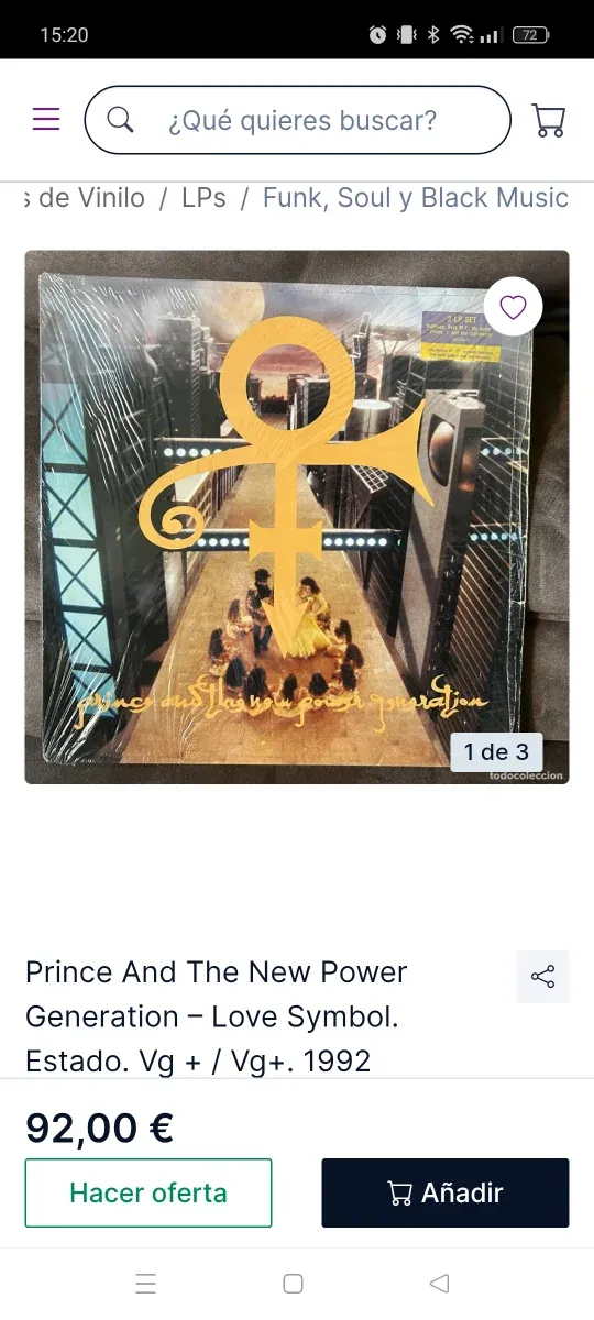 Vinilo Prince - The Gold Experience