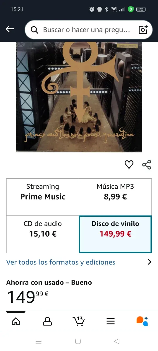 Vinilo Prince - The Gold Experience