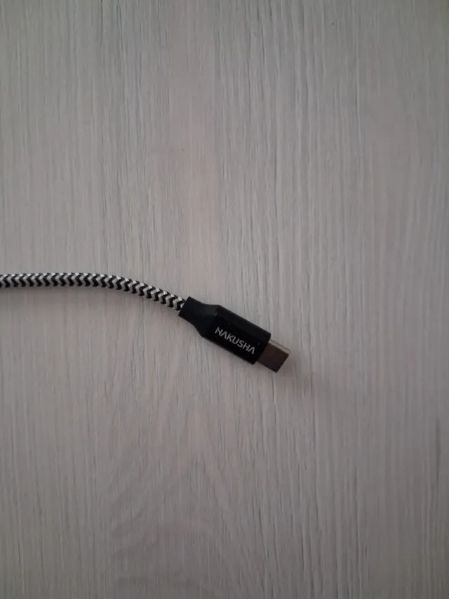 Cable USB A a USB C trenzado corto
