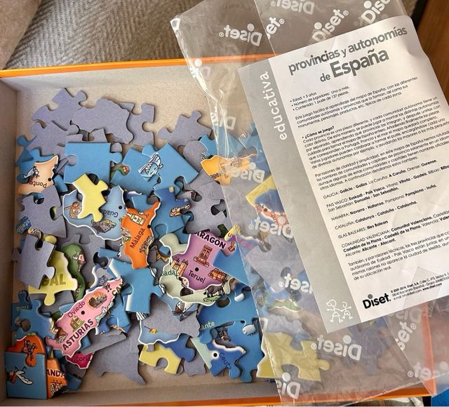 Puzzle Provincias y Autonomías de España