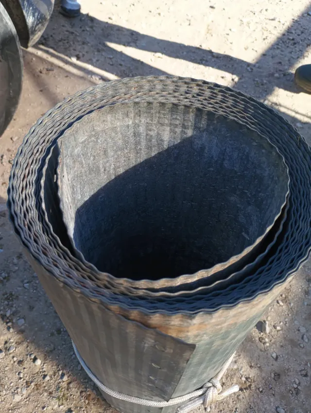 Chapa galvanizada ondulada