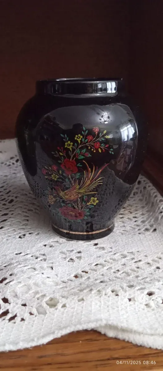 2 Jarrones de cerámica de lujo japonesas 