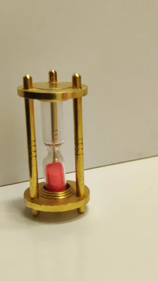 Clessidra ottone mignon vintage