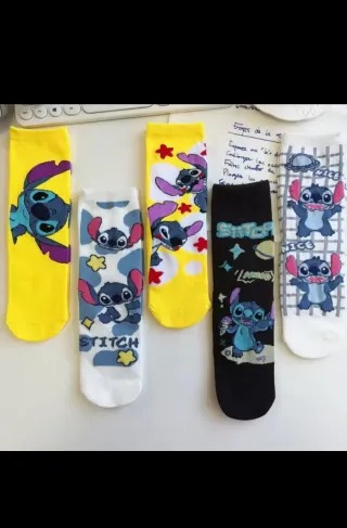 Calcetines Lilo y Stitch divertidos niño