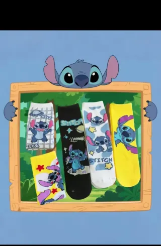 Calcetines Lilo y Stitch divertidos niño
