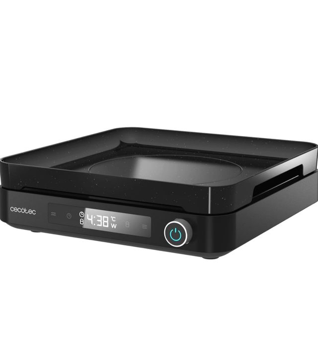 Cecotec Placa Inducción Digital y Plancha 2en1