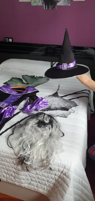 Disfraz Bruja Mujer. Halloween, carnaval