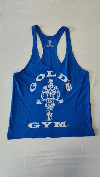 Camiseta Gold's Gym Azul Talla M