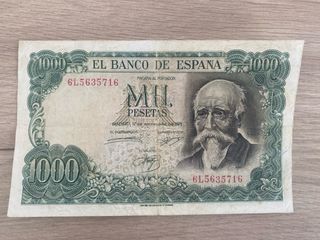 Billete 1000 pesetas Banco de España 1971