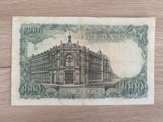 Billete 1000 pesetas Banco de España 1971