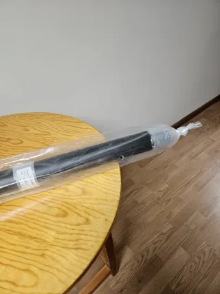 Estor enrollable opaco negro