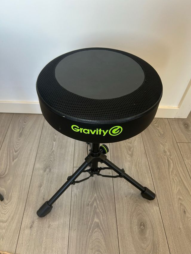 Silla Batería Gravity Negra