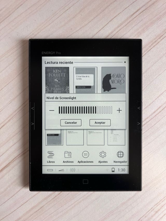 Libro electrónico Energy Pro HD