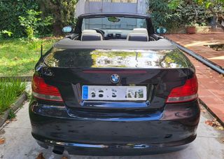 BMW Serie 1 cabrio tapiceria piel blanca