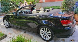 BMW Serie 1 cabrio tapiceria piel blanca