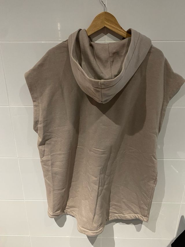 Sudadera sin mangas H&M beige