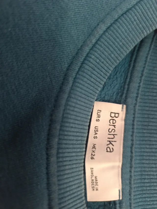 Blusa Bershka Teal Talla S