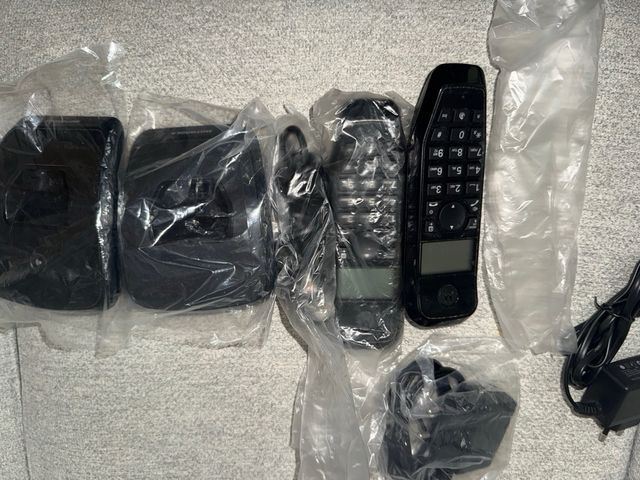 Teléfono Fijo Motorola Casa/Oficina Negro