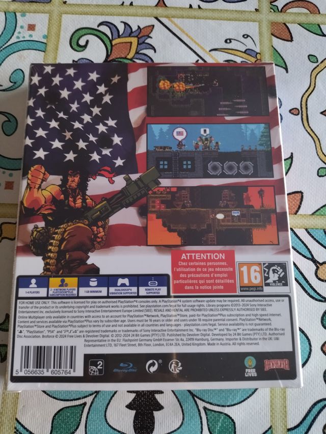 Broforce Deluxe Edition PS4 (PlayStation 4)