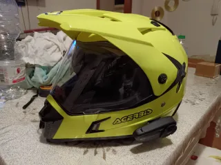 Casco Moto Acerbis L in ottimo stato con interfono