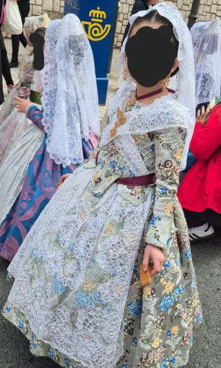 Traje de Fallera completo + cancán