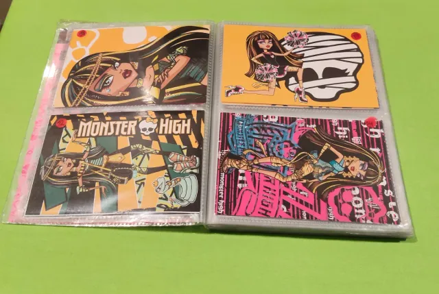 Álbum Monster Completo High Panini 108 Cromos