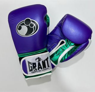 Guantes Boxeo Grant Morado/Verde