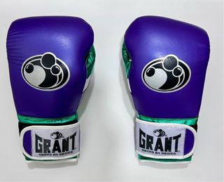 Guantes Boxeo Grant Morado/Verde