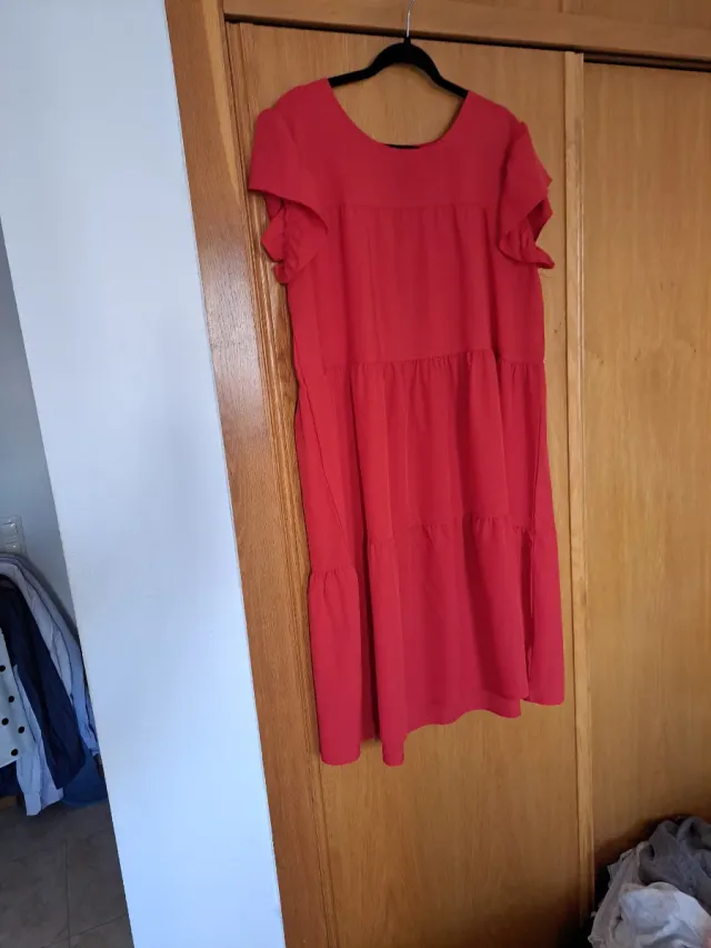 Vestido de verano rojo