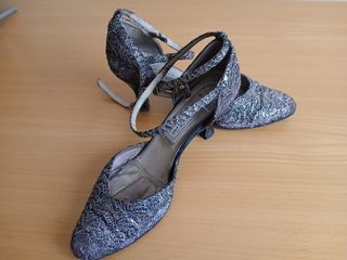 Zapatos de baile Werner Kern plateados