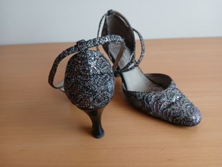 Zapatos de baile Werner Kern plateados
