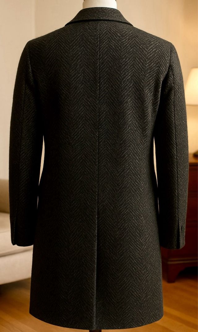 Cappotto elegante lungo da uomo Henry Smith