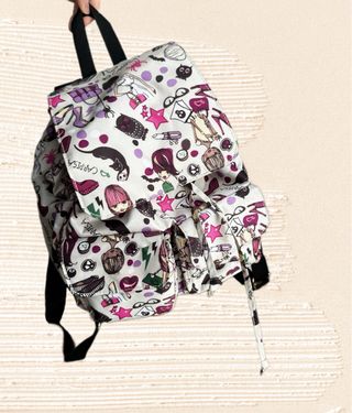 pastel girly pink black gothic fashion style