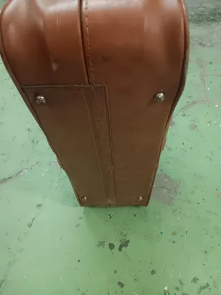 Maleta de piel vintage