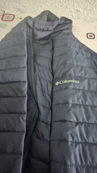 Abrigo Columbia Azul
