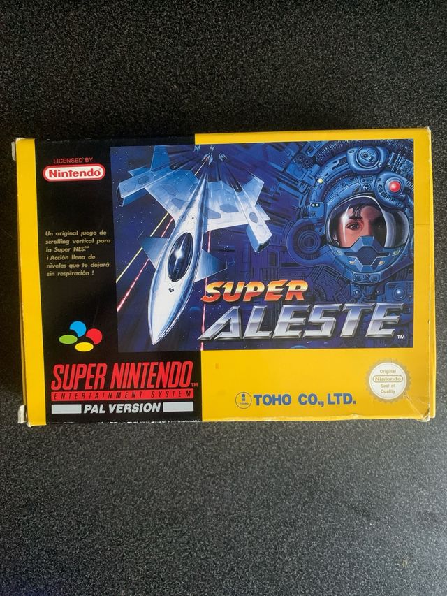 Super Aleste PAL Version Super Nintendo