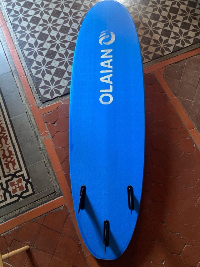 Tabla de surf corchopan  7 pies  Decathlon