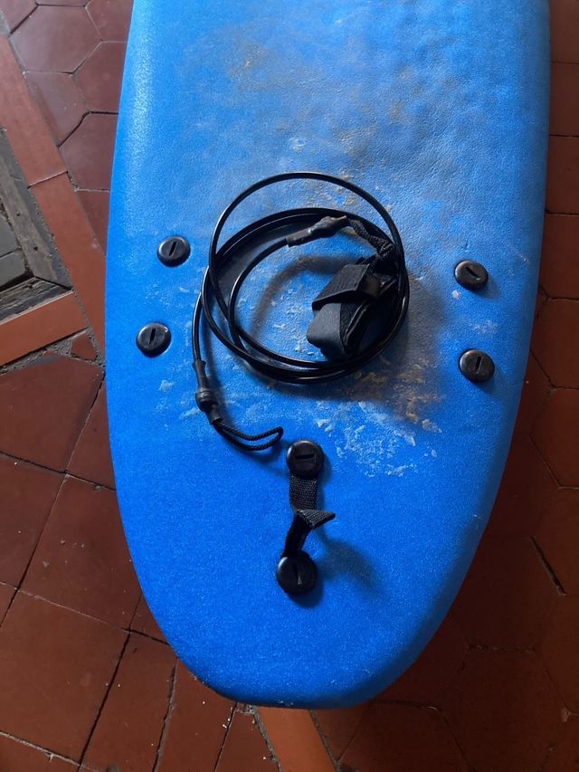 Tabla de surf corchopan  7 pies  Decathlon