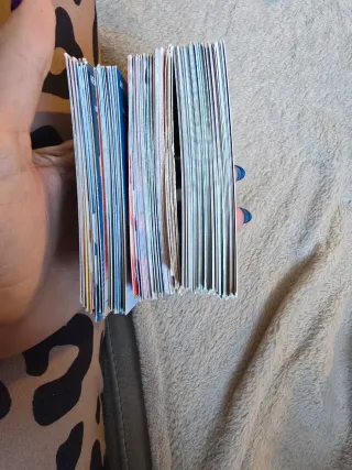 Lote cromos fútbol Panini variados