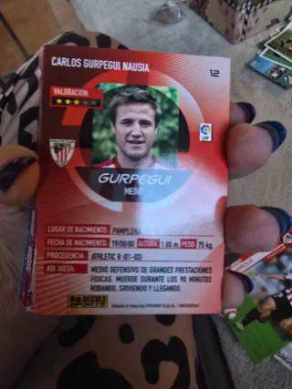 Lote cromos fútbol Panini variados