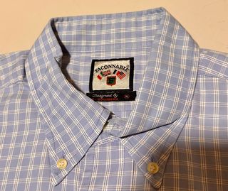 Camisa Sport Caballero Faconnable Azul